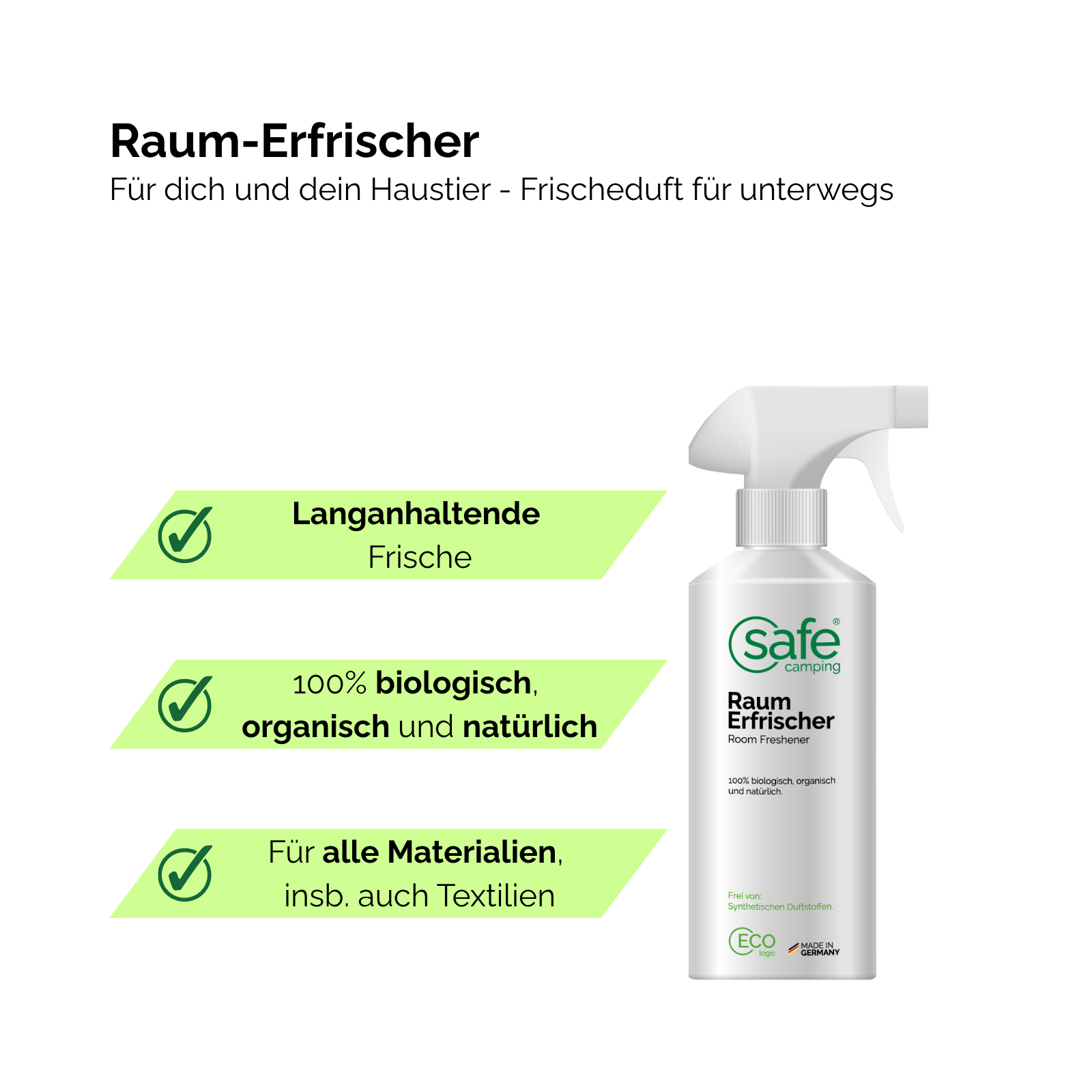 Geruchsentferner Wohnmobil gegen Tiergeruch