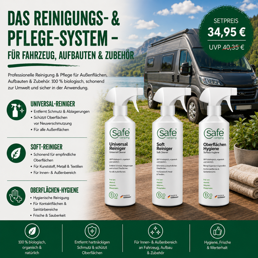 Cleaning & Care System – For Vehicles, Superstructures & Accessories