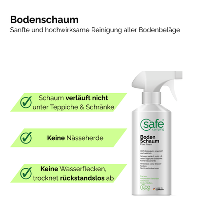 Interieur-verzorgingssysteem – Speciale reiniger voor kunststof & vloer