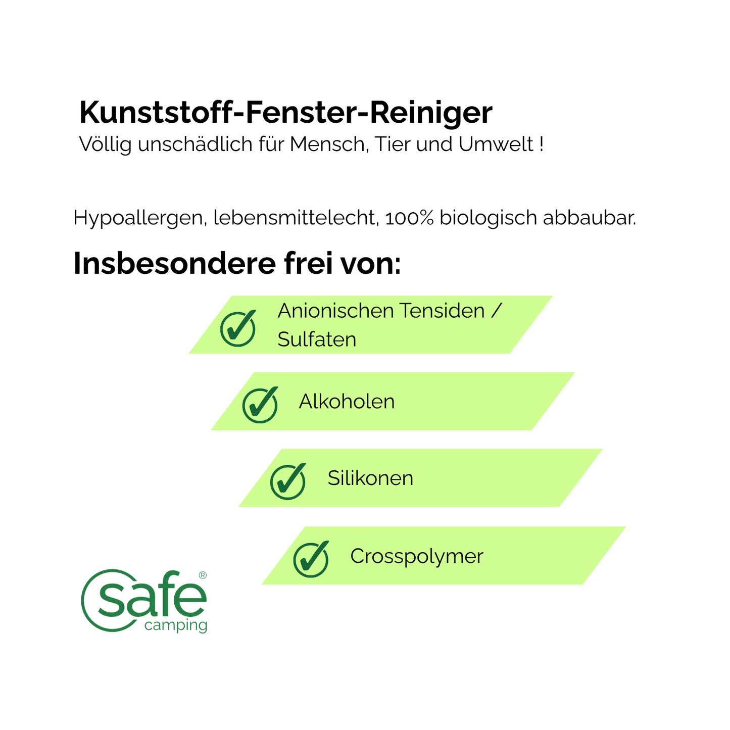 Kunststoff-Fenster-Reiniger