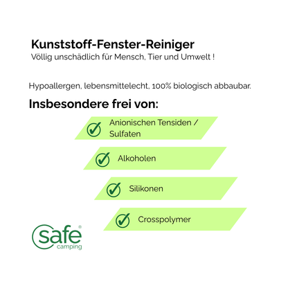 Kunststoff-Fenster-Reiniger