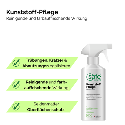 Interieur-verzorgingssysteem – Speciale reiniger voor kunststof & vloer