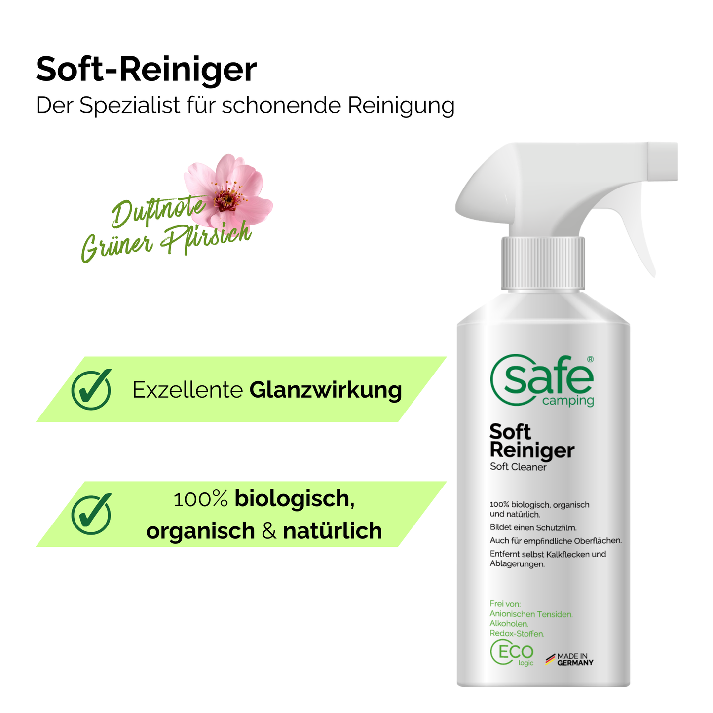 Zachte reiniger