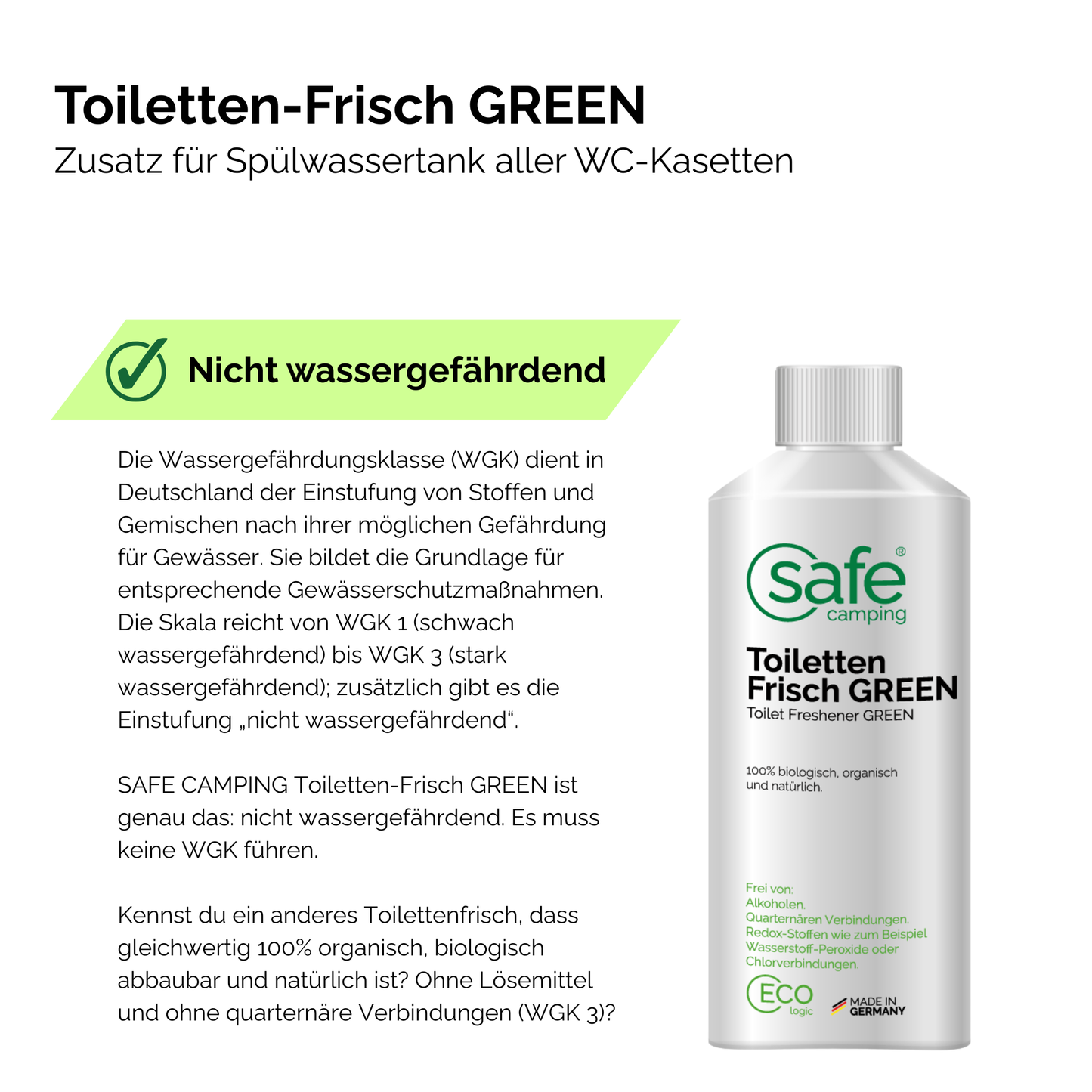 Toilettefris GREEN