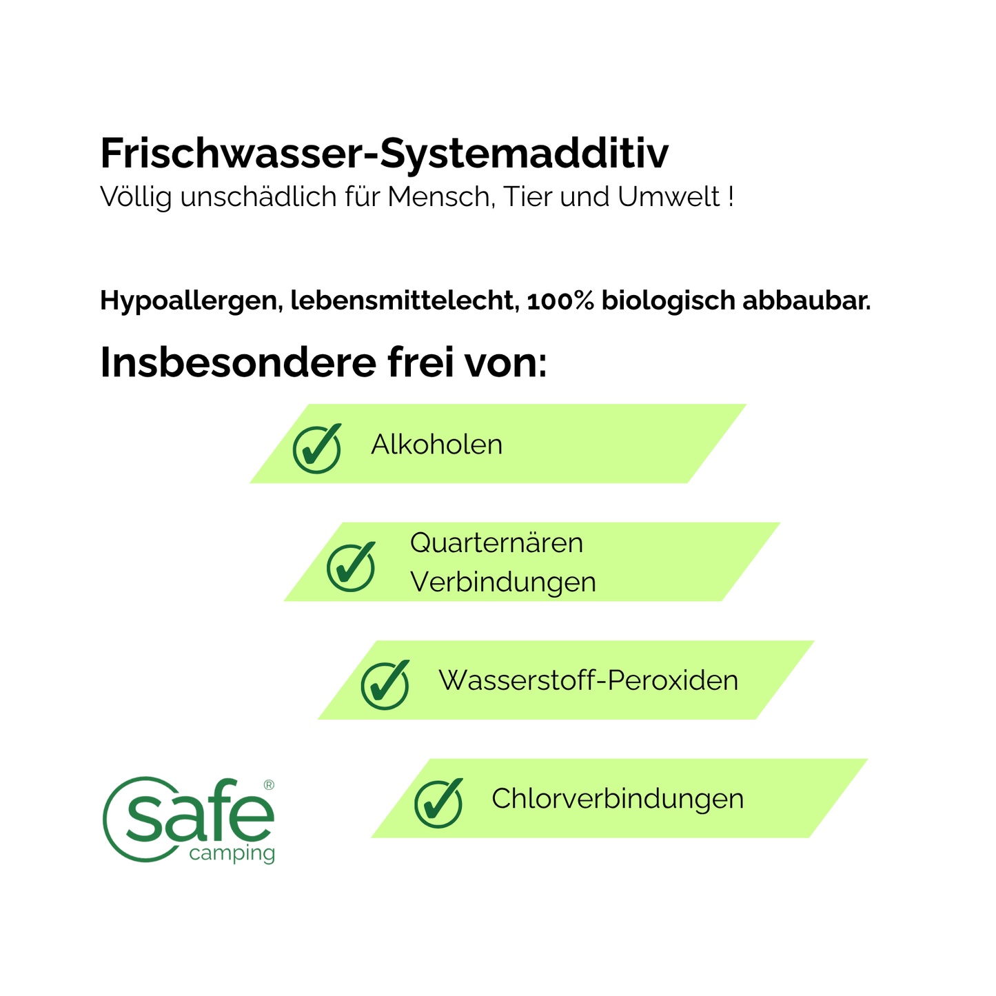 Frischwasser-Systemadditiv