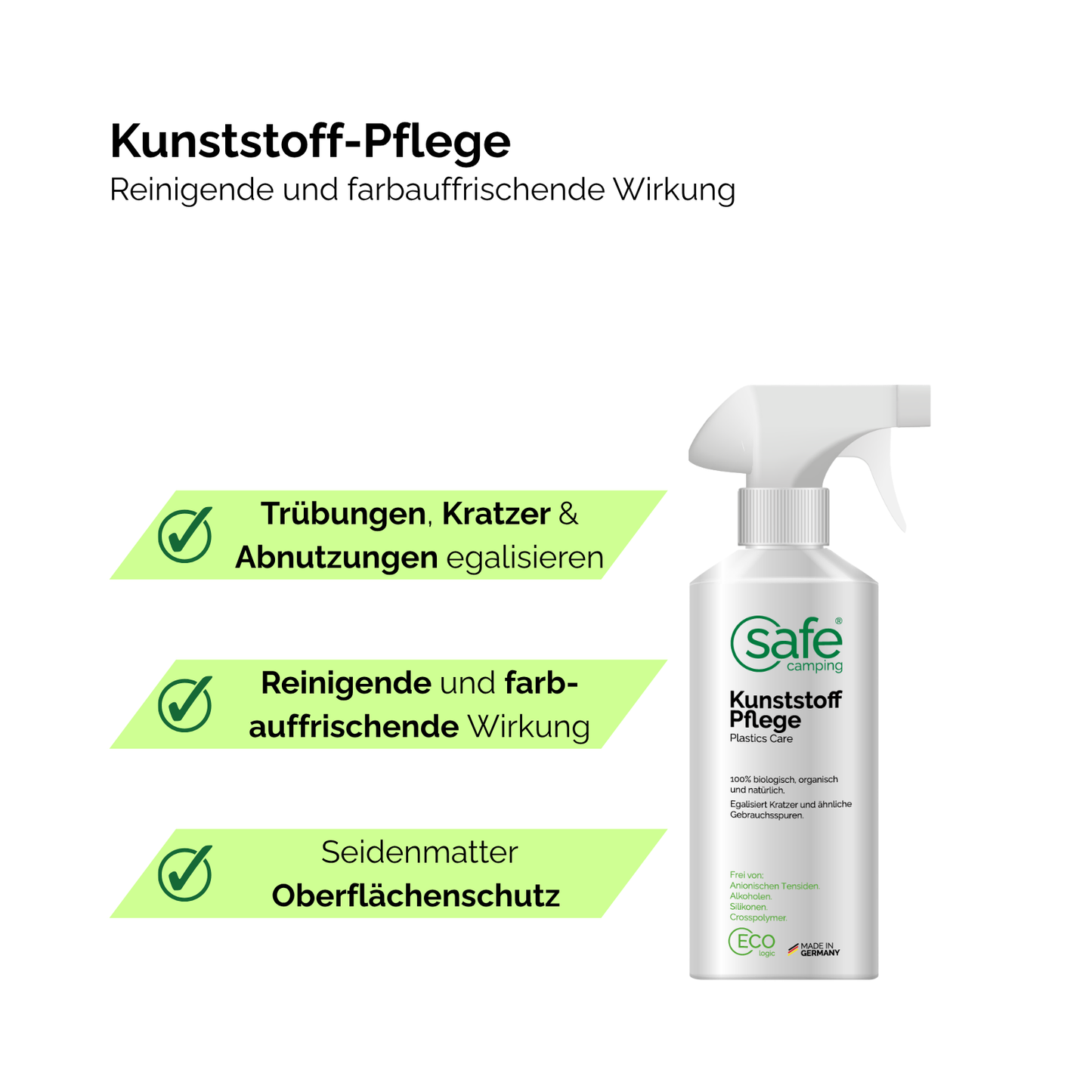 Kunststoff-Pflege