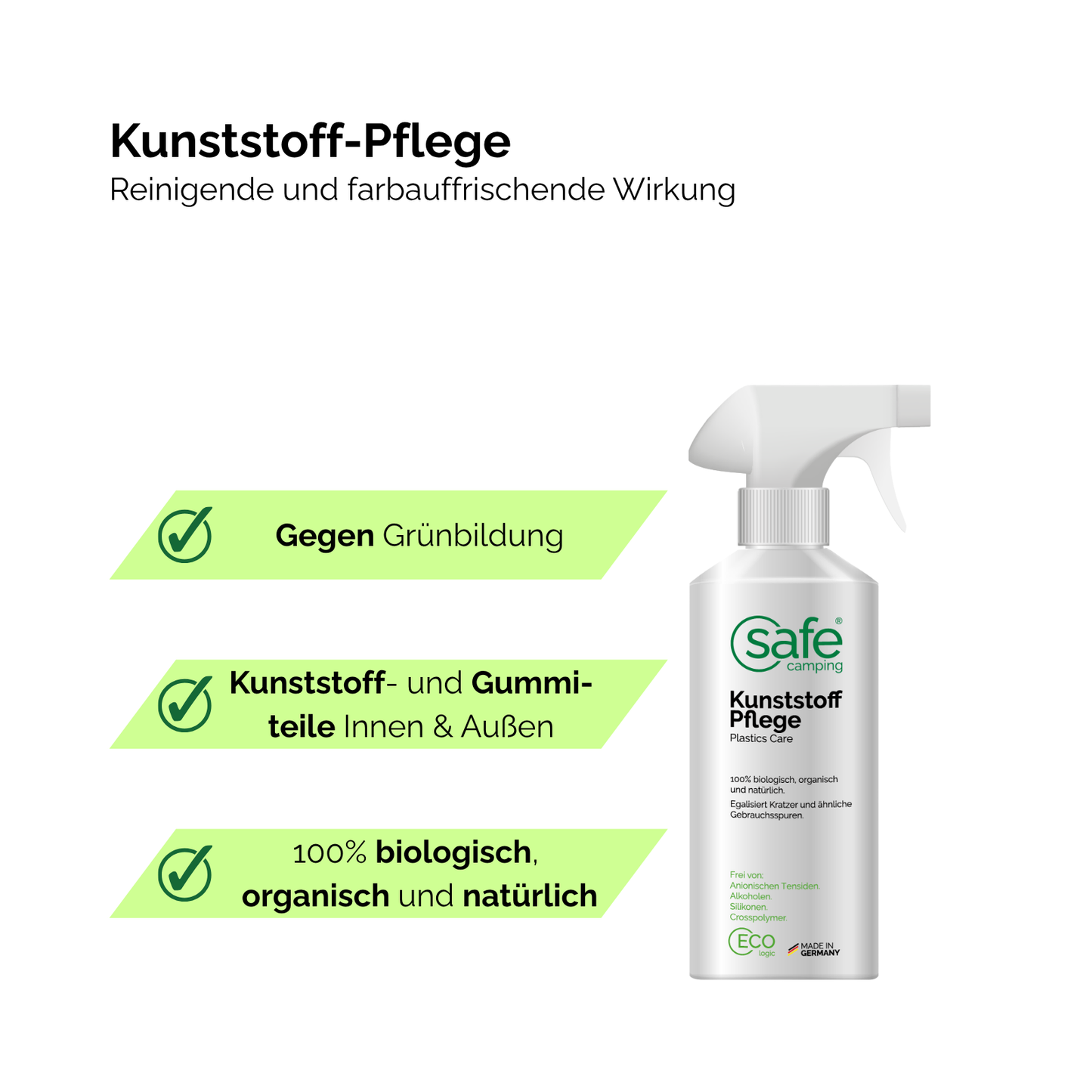 Kunststoff-Pflege