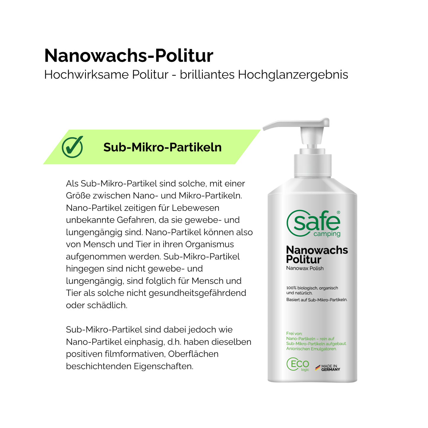 Nanowachs-Politur