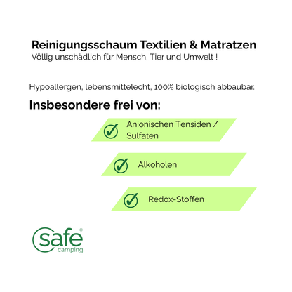 Reinigungsschaum Textilien & Matratzen