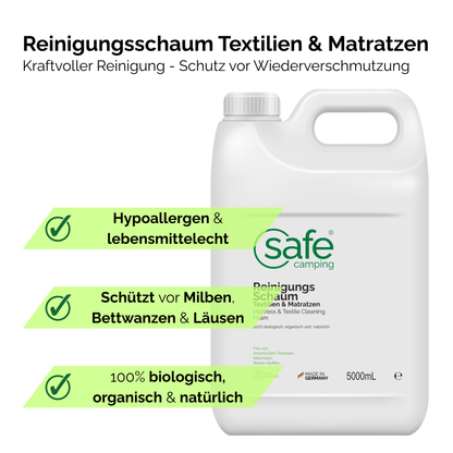 Reinigingsschuim textiel & matrassen