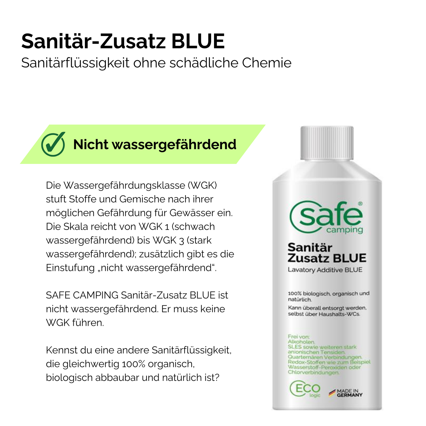 Sanitairadditief BLUE