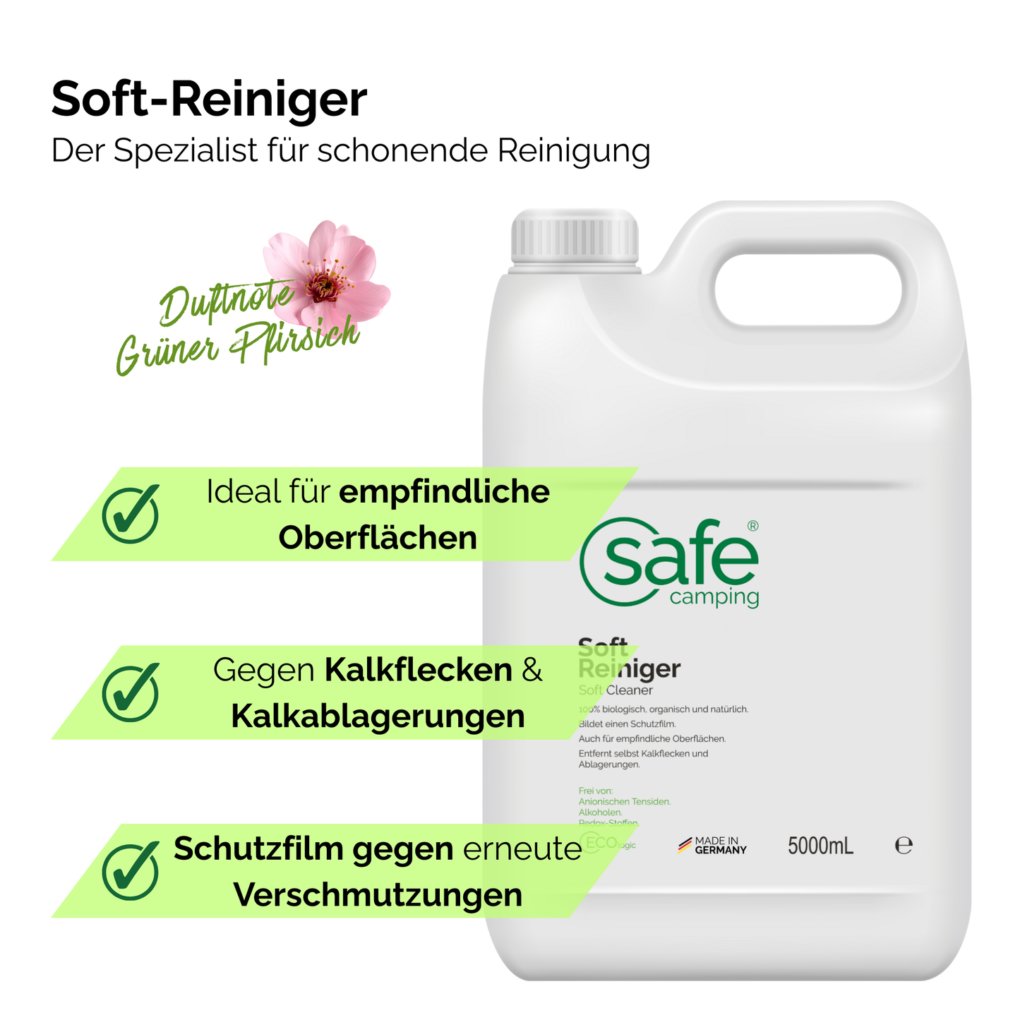 Zachte reiniger