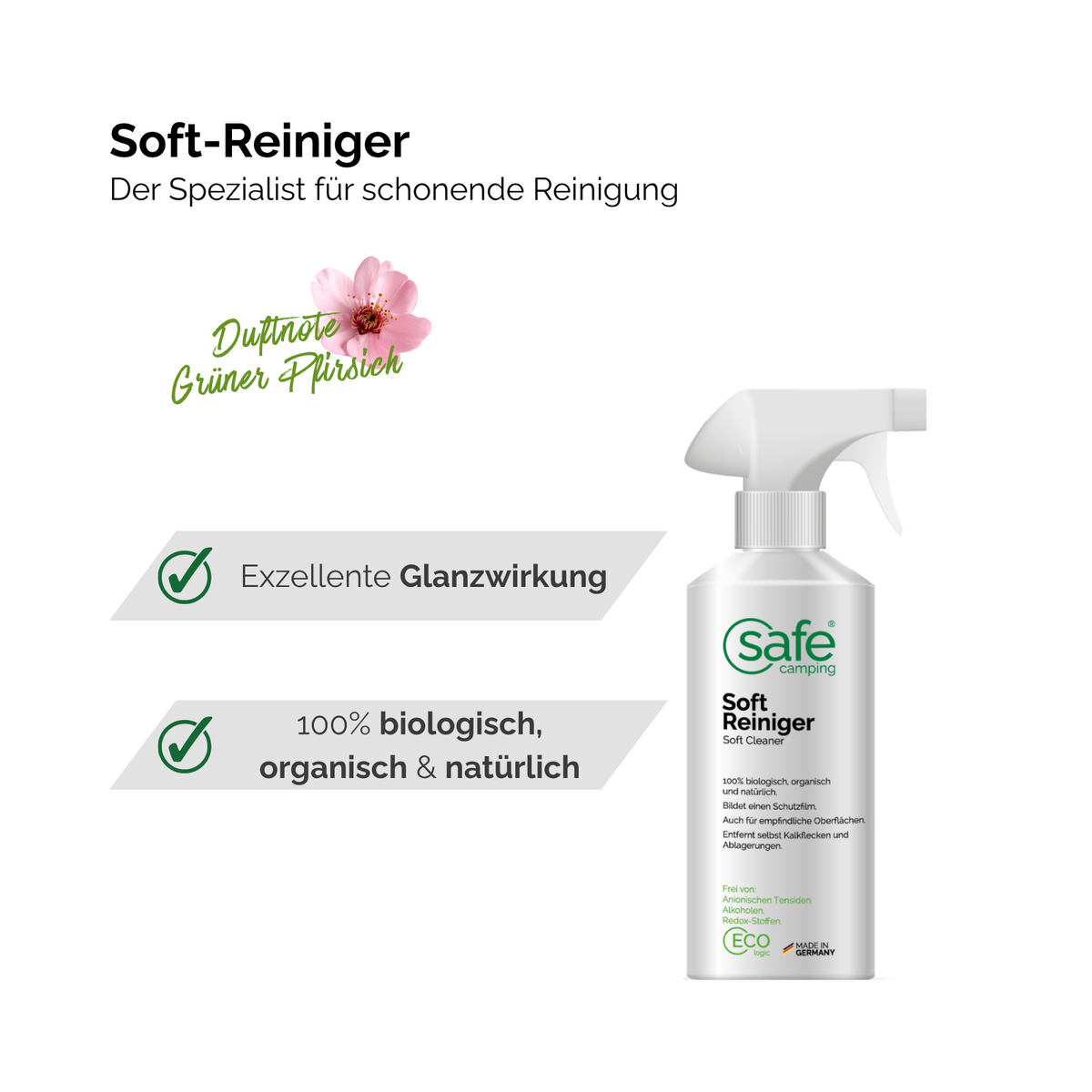 Wohnmobil & Wohnwagen Klimaanlagen-Hygiene 3in1 - Vorreinigung, Klima- & Oberflächen-Hygiene
