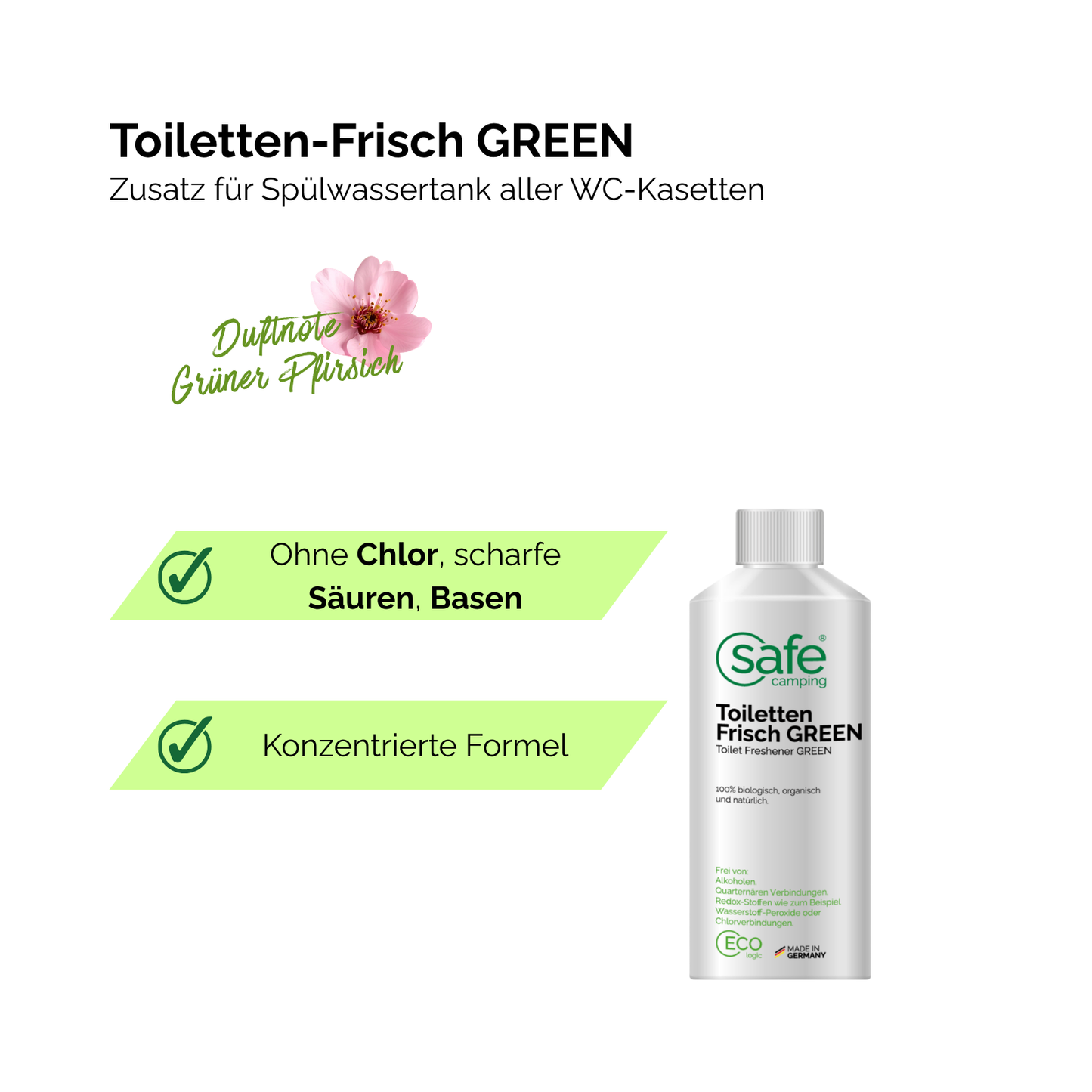 Toiletten-Frisch GREEN
