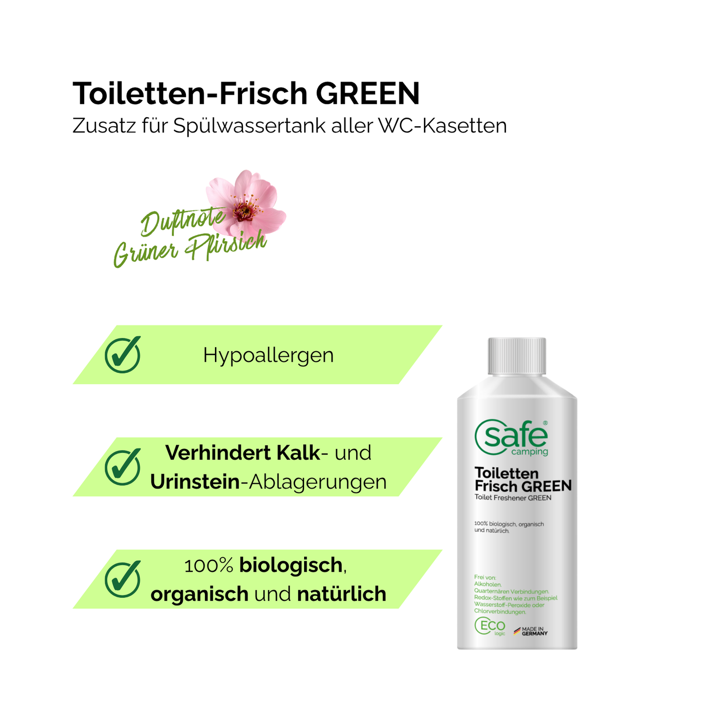 Toiletten-Frisch GREEN