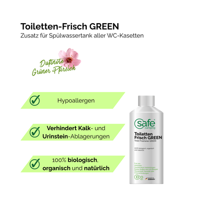 Toiletten-Frisch GREEN