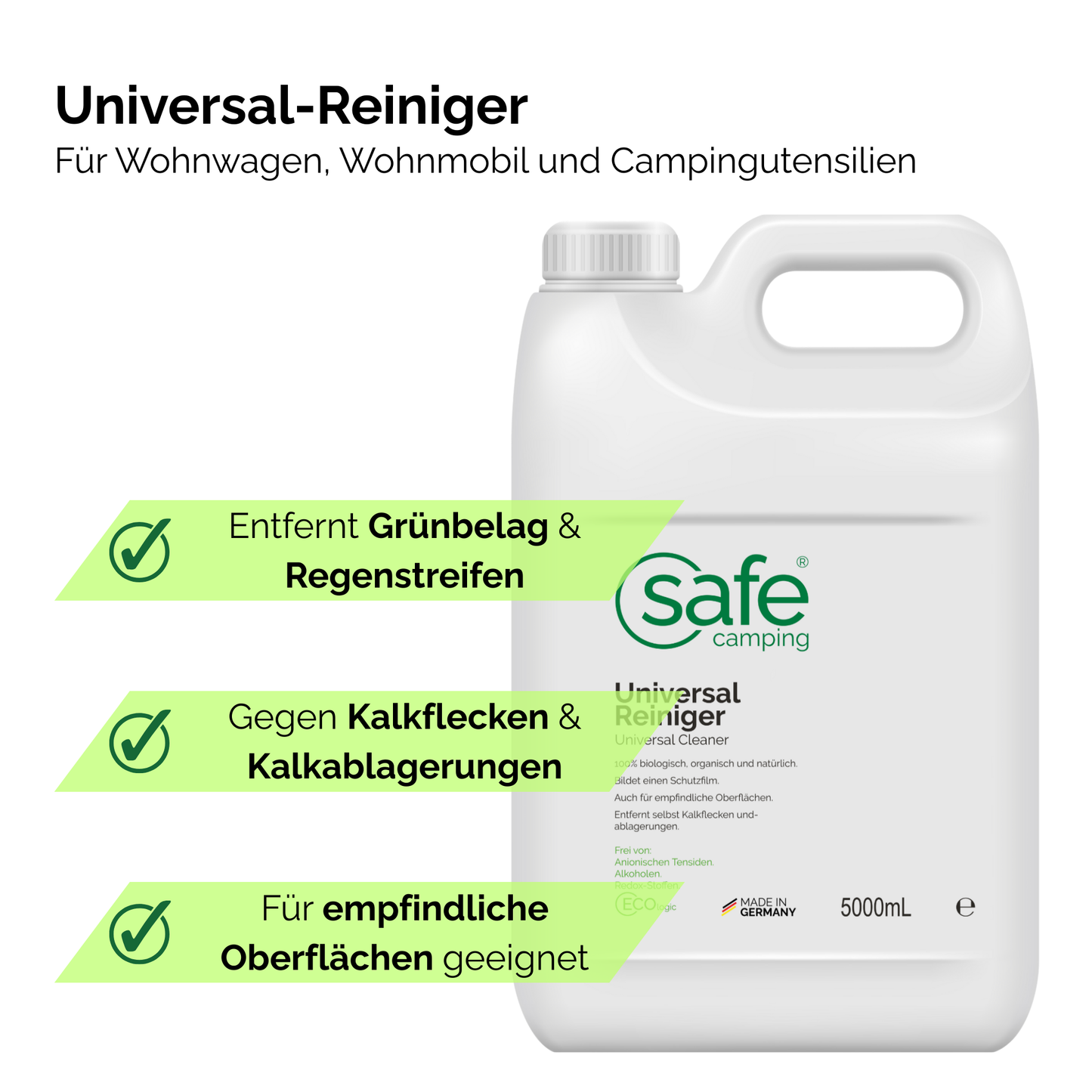 Universal-Reiniger - SAFE CAMPING