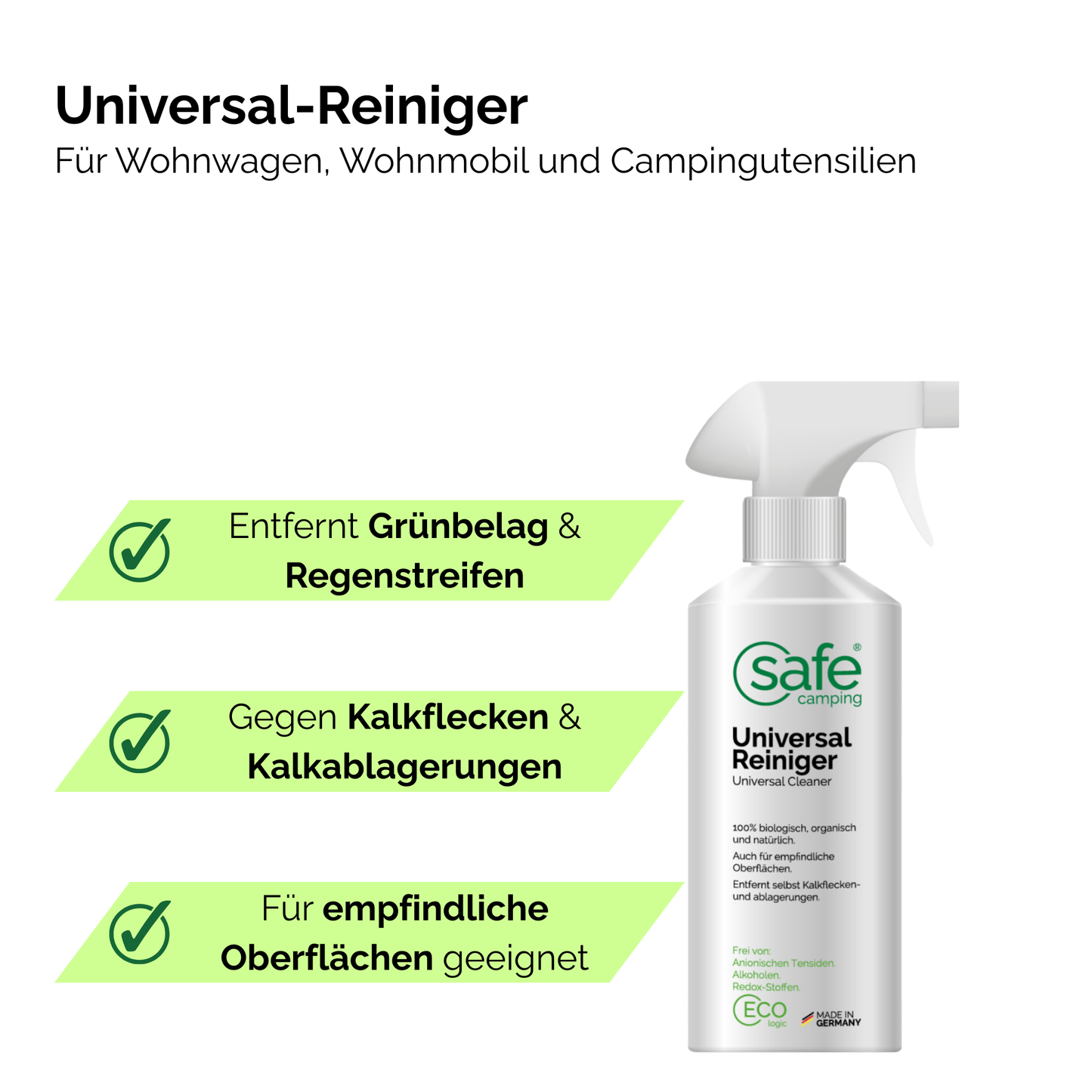 Universal-Reiniger - SAFE CAMPING
