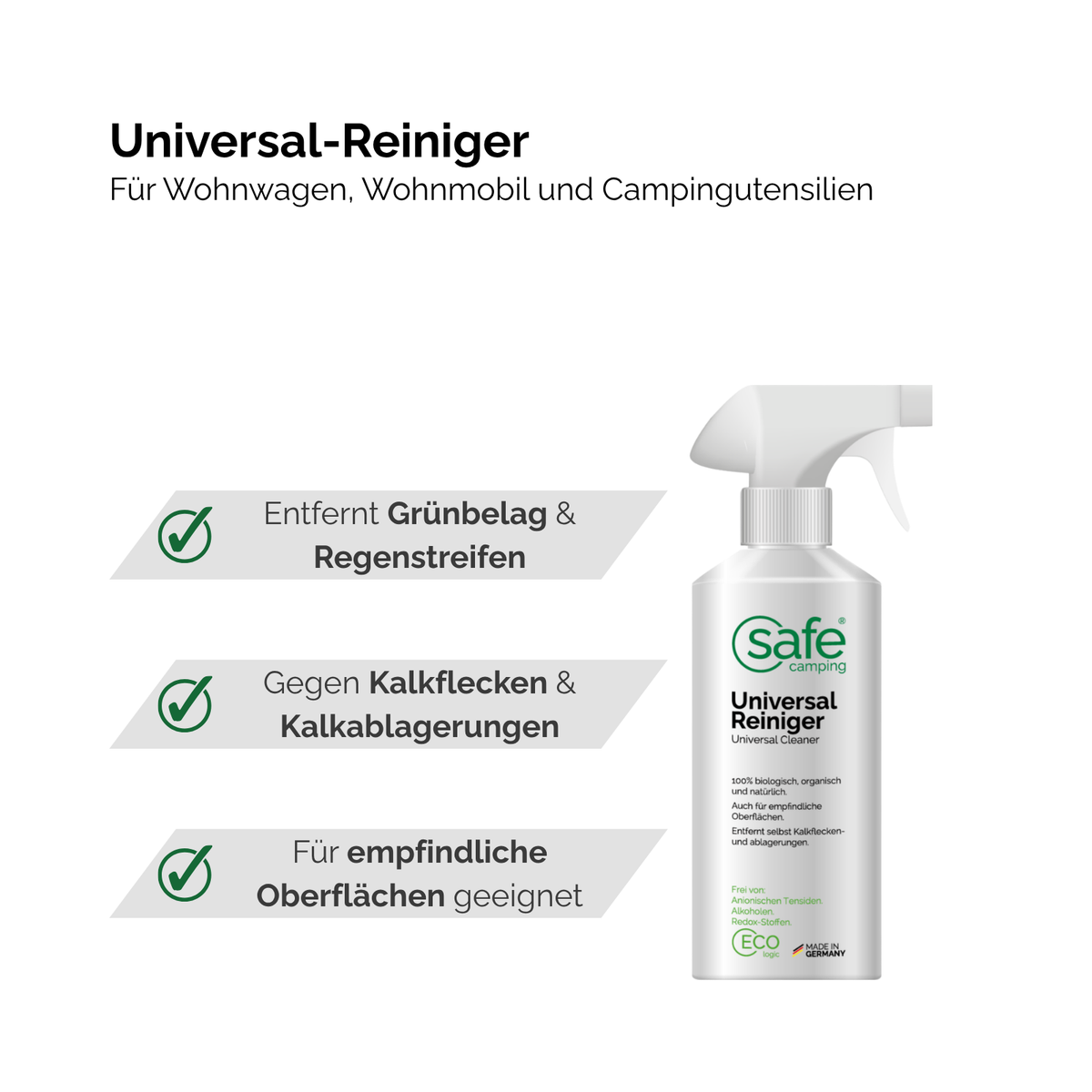 Wohnmobil & Wohnwagen Aussenpflege 3in1 - Lack, Felgen & Reifen