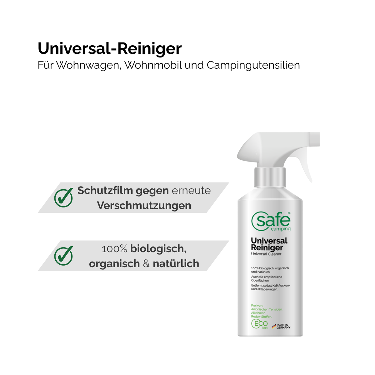 Wohnmobil & Wohnwagen Aussenpflege 3in1 - Lack, Felgen & Reifen
