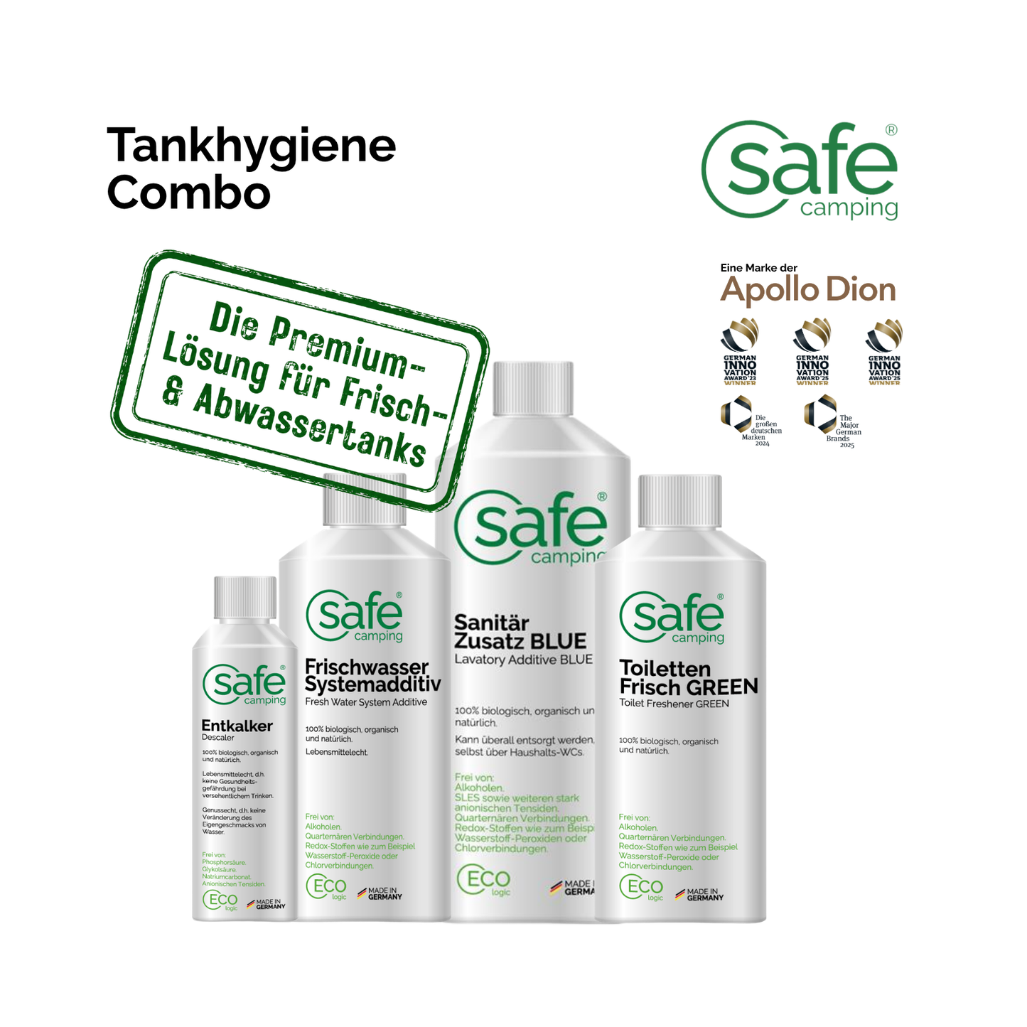 Tankhygiene-Combo