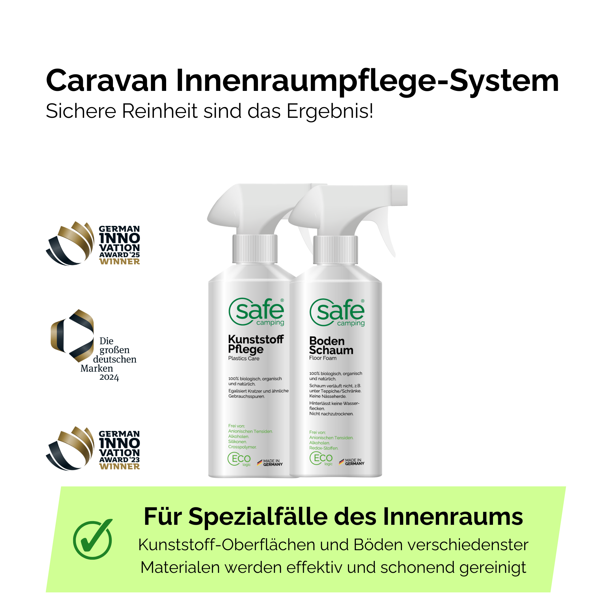 Caravan Innenraumpflege-System