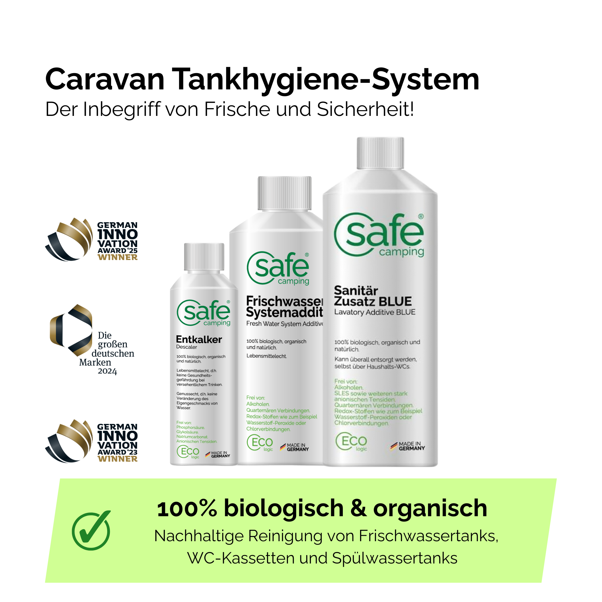 Caravan Tankhygiene-System