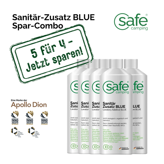 Sanitär-Zusatz BLUE Spar-Combo – 5 für 4